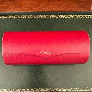Cartier Red Glasses Case